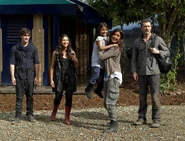 The Shannon meet their new home in the colony