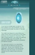 Lottery text
