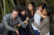 The Shannon family reunited after they crossed the Portal