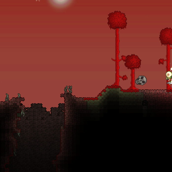 Terraria кровавая