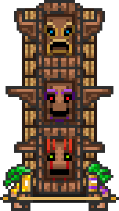 Menacing Tiki Mask..? : r/Terraria