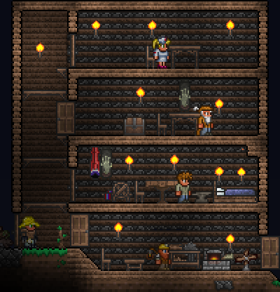 terraria nurse house