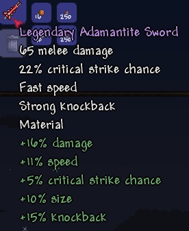 ranger crit or dmg prefix terraria