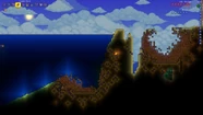 2 meteorites landing in the ocean.