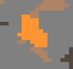 Copper ore viewed in mapConsole