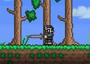 Iron short sword in action!