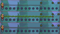 Grappling devices max reach comparison. Grappling Hook: 20 blocks; Ivy Whip: 26 blocks; Dual Hook: 29 blocks