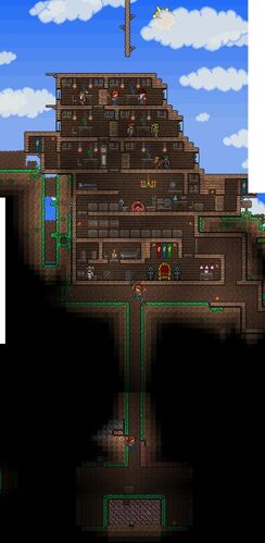 Player-made Structures, Terraria Wiki