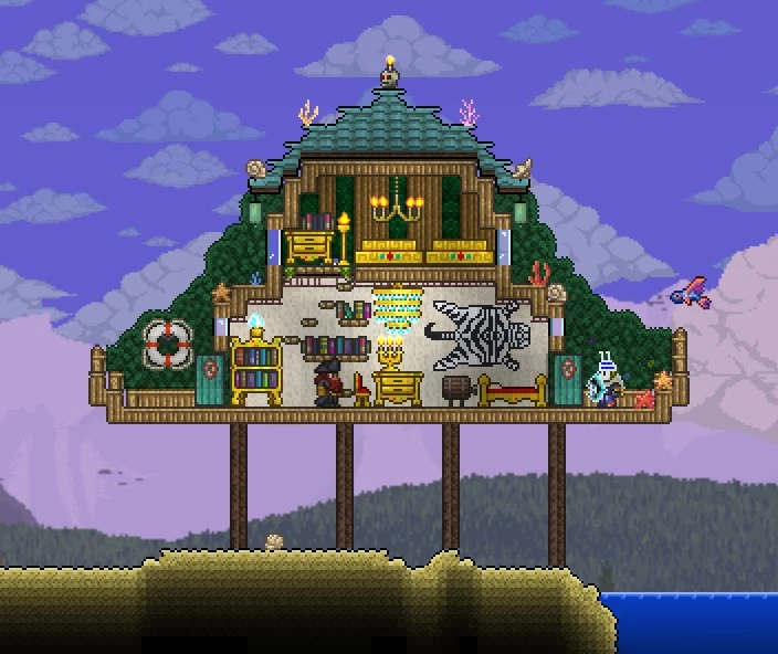 Terraria карта пиратов