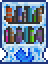 Замороженный книжный шкаф
