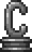 Статуя буквы C в поставленном состоянии