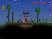 Terraria simple monster trap