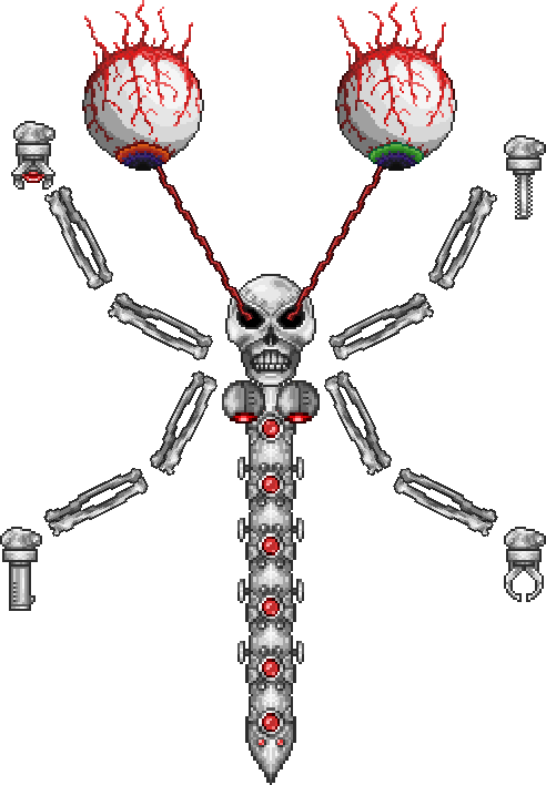 Get fix. Terraria босс мехадуза. Медуза террария босс. Террария боссы. Секретный босс террария.