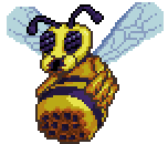 The 1.2 sprite of the Queen Bee