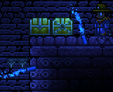 Two golden chests compared - Left is normal, right is locked.