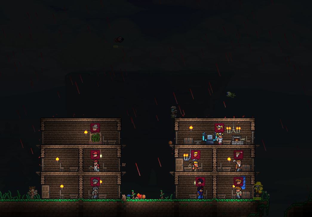 Terraria кровавая