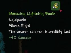 Lightning Boots Terraria Wiki Fandom