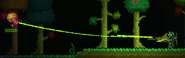 Chloropyte bullet homing effect.