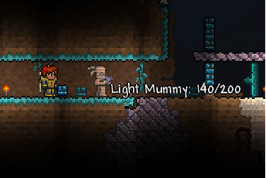 A shadow mummy dropped a blindfold and a megaphone at once. Thank you  Terraria! : r/Terraria