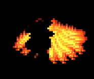 FlameWingsDark.png (5 KB) Even in pitch black the Flame Wings are visible, however they do not give off light unless they are in use.