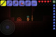 Hellforge in dungeon (mobile)