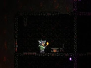 Obsidian Work Bench found in an Underworld House after the 1.2 update.