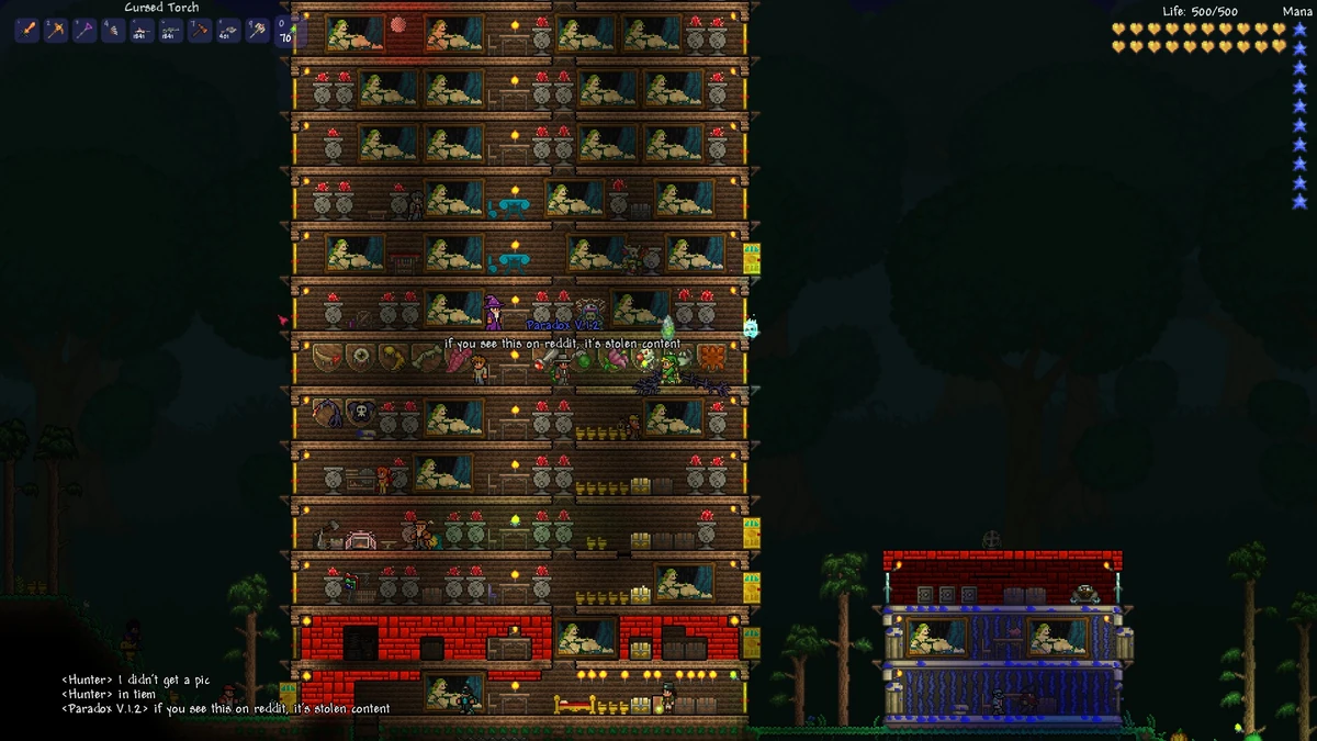 Blood Water Fountain Terraria Wiki Fandom