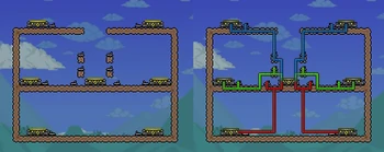 more spread out to see the wiring