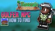 Journeys End How to get the Golfer NPC
