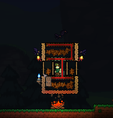 Terraria - Bait Farm for Worms and Grasshoppers 