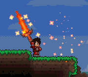 Fiery Greatsword: a unique broadsword, despite its name.