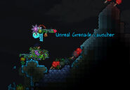Unreal Grenade Launcher dropped by Plantera (Other loot dropped by 10 other Planteras).