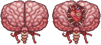 Terraria Bosses and Mini-Bosses Diagram