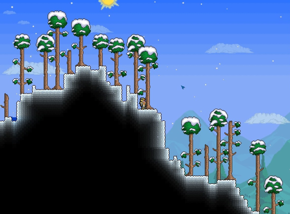 Terraria wiki. Снежный биом террария. Террария зимний биом. Лесной биом террария. Террария Фандом.