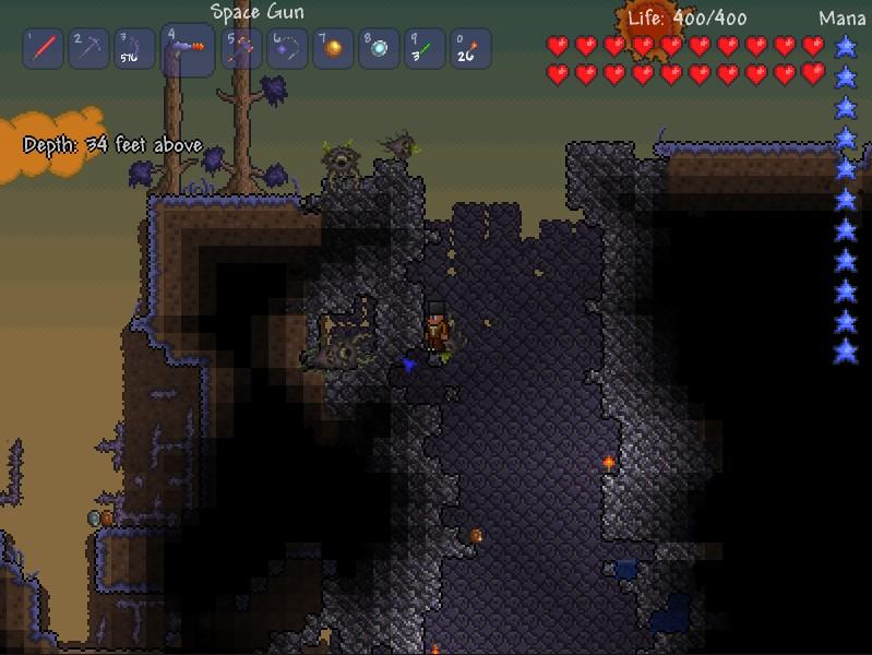 How to summon and defeat Eater of Worlds in Terraria