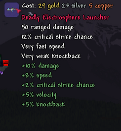 Electrosphere Launcher