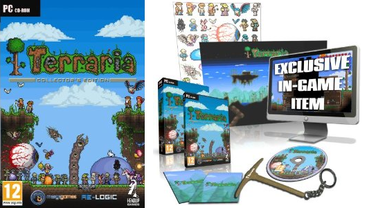  Terraria: Collector's Edition (Digital Game Download Card) :  Everything Else