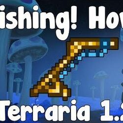 wood fishing pole terraria