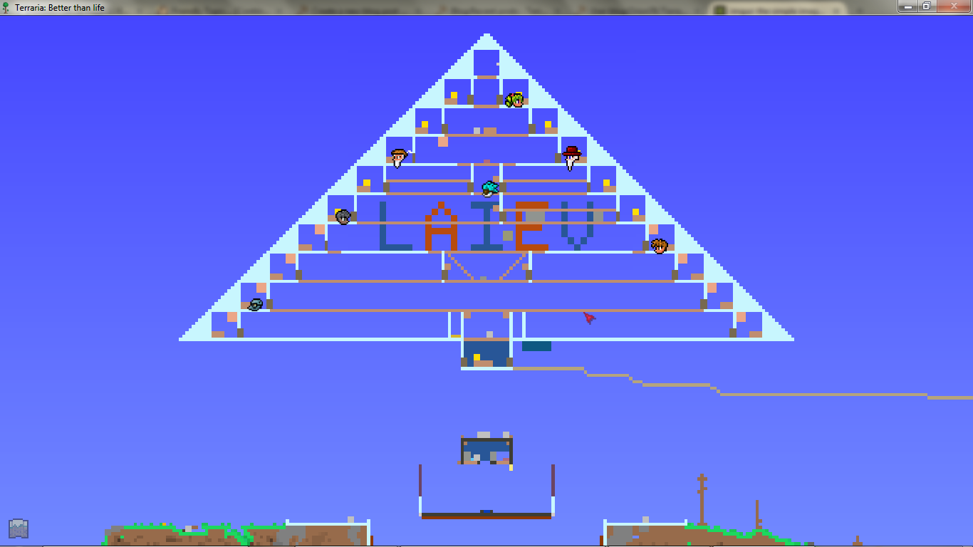 Terraria seed with pyramid фото 22