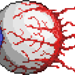 Eye Of Cthulhu The Official Terraria Wiki For as expansive and welcoming terraria is, the game doesn't explain class system very well. eye of cthulhu the official terraria wiki