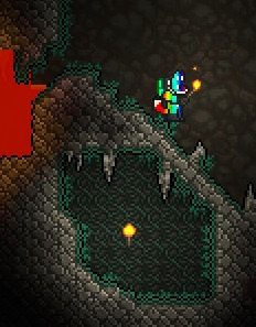 Terraria 1.4 mobile Brasil (Oficial), Que bioma é esse eu chamei ele de  bioma do capeta ,mais qual o nome, e oq tem