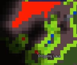 Dripping Lava on Full Map