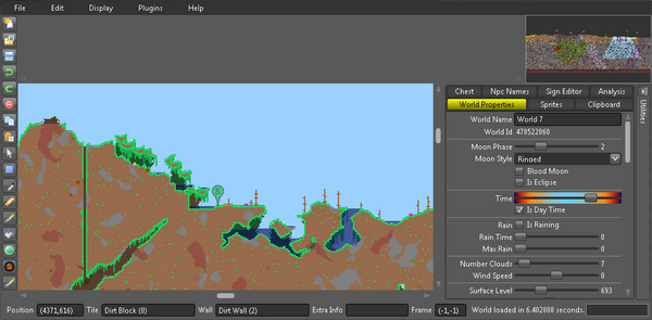 Maps with all things Terraria 1.4.4.9 