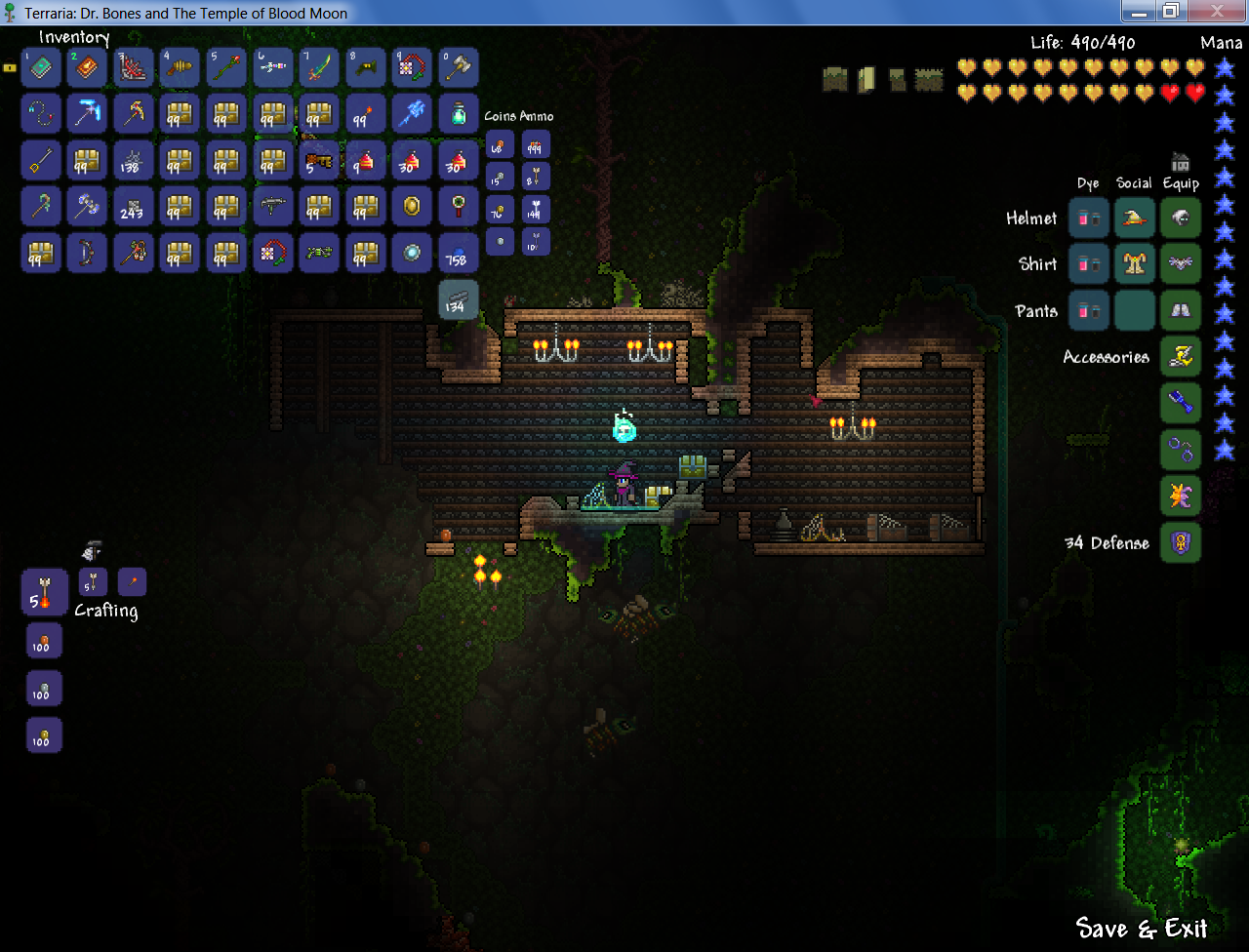 I did not know that Meteorite Bars spawned in Gold Chests : r/Terraria