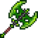 Grande hache en chlorophyte (sprite d'objet) Grande hache en chlorophyte (sprite d'objet)