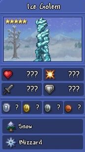 Ice Golem Blizzard filter