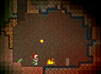 在地下自然生成的银币堆。