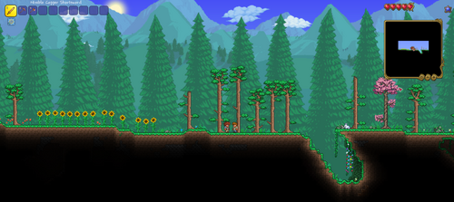 Terraria start