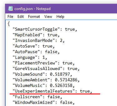 Config Json Settings Terraria Wiki