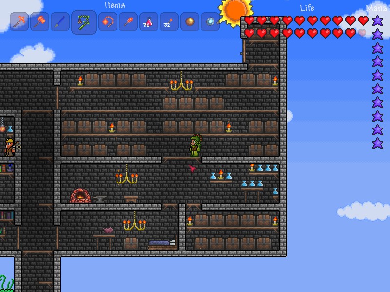 Guide:Crafting 101 - The Official Terraria Wiki  Terrarium, Terrarium  base, Terraria house ideas